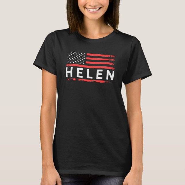 HELEN AMERICAN FLAG FOR HELEN T-Shirt (Vorderseite)