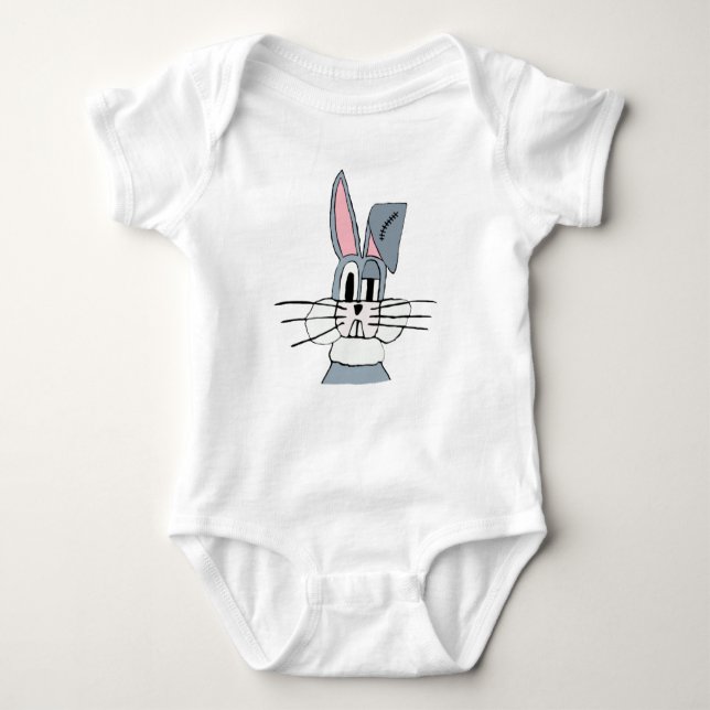 Helen Bunny Baby One-sie Baby Bodysuit Baby Strampler (Vorderseite)