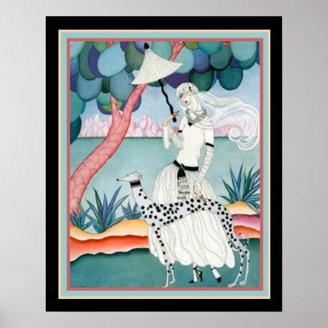 Helen Dryden Art Deco Print 16 x 20 Poster (Vorne)