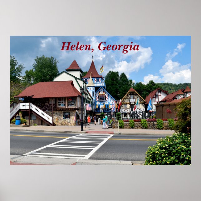 Helen, Georgia landscape Poster (Vorne)