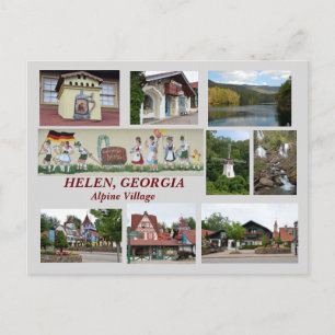 Helen. Georgia Postcard Postkarte