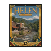 Helen Georgia Vintage Art Deco Goldene Ära