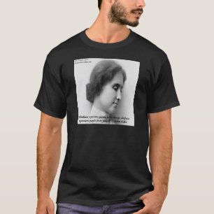 Helen Keller & Famous Deaf/Blindes Zitat T-Shirt