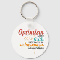 Helen Keller Optimism Zitat