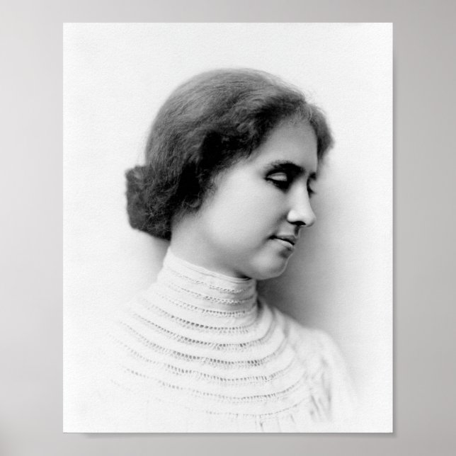 Helen Keller Portrait Poster (Vorne)