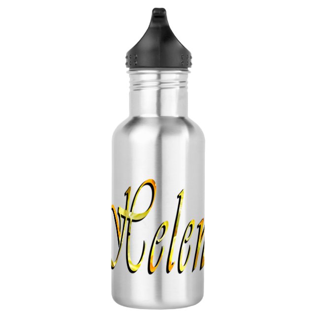 Helen, Name, Logo, wiederverwendbare Mädchen Wasse Edelstahlflasche (Rechts)