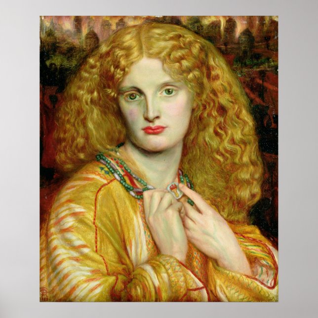 Helen of Troy, 1863 Poster (Vorne)