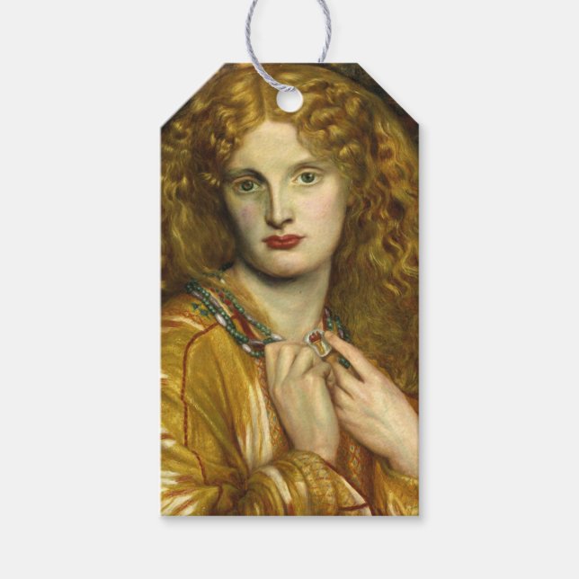 Helen von Troy (von Dante Gabriel Rossetti) Geschenkanhänger (Vorderseite)