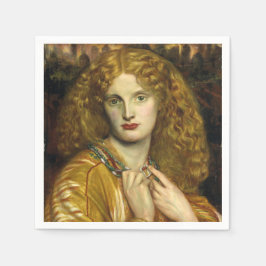 Helen von Troy (von Dante Gabriel Rossetti) Serviette