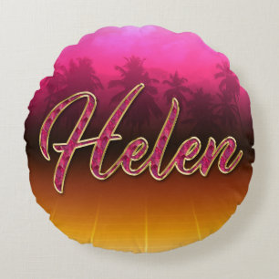 Helen Vorname Name golden pink Kissen