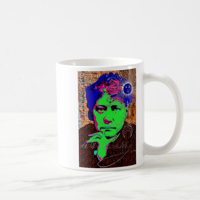 Helena Blavatsky Theosophy Occult Esoteric New Age Kaffeetasse (Rechts)