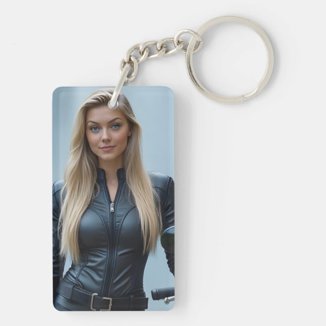 Helena Chevalier Portrait Schlüsselanhänger Collec (Rückseite)