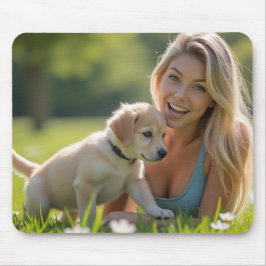 Helena Chevalier & Puppy: Karrierefreie Bliss in d Mousepad