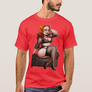 Helena Handbasket sitzend T-Shirt
