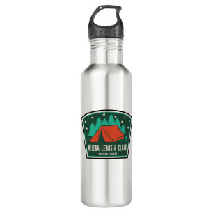 Helena-Lewis und Clark National Forest Camping Edelstahlflasche