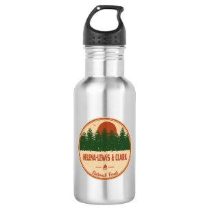 Helena-Lewis und Clark National Forest Edelstahlflasche