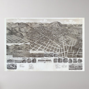Helena, Mont Poster
