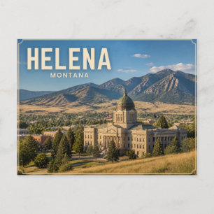 Helena Montana Postkarte