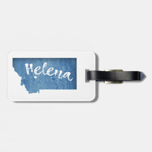 Helena Montana Wood Grain Gepäckanhänger