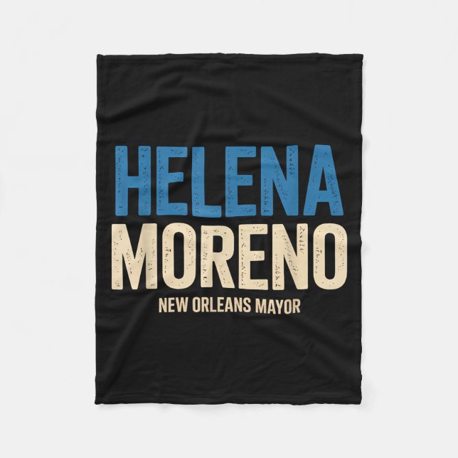 Helena Moreno New Orleans Mayor  Fleecedecke (Vorderseite)