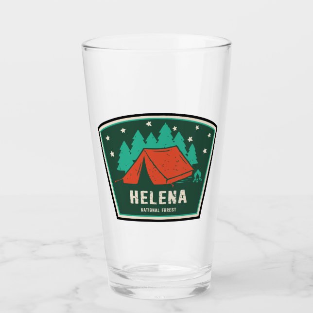 Helena National Forest Camping Glas (Vorderseite)