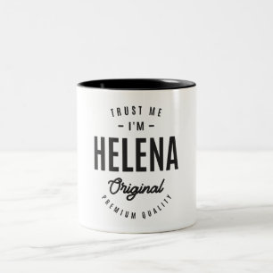 Helena Personalisiert Name Zweifarbige Tasse