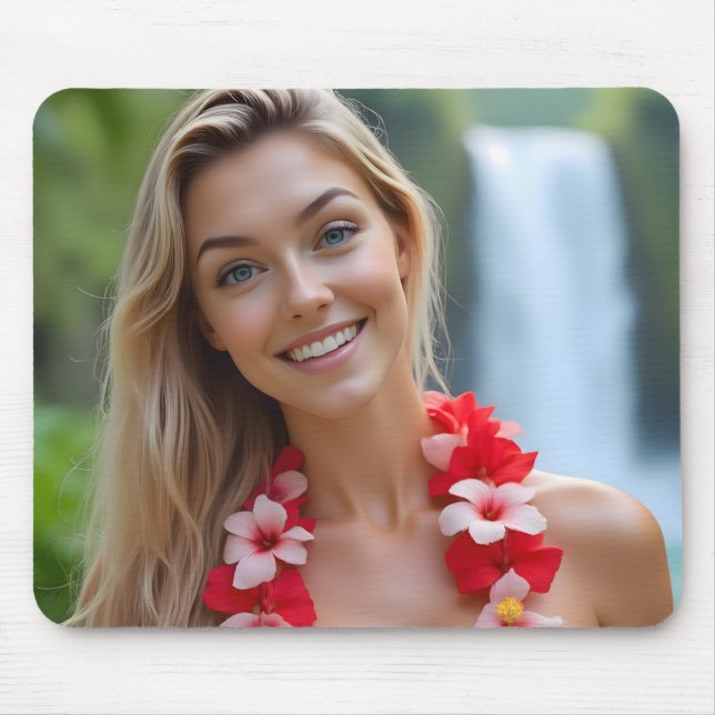 Helenas Insel Escape Mousepad (Vorne)