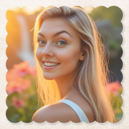 Helenas Ozean Whisper: Ein ruhiger Weg Untersetzer