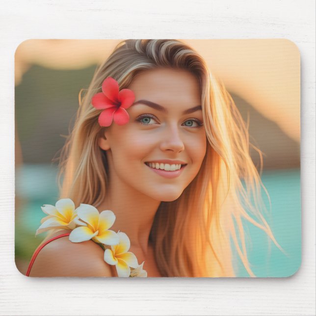 Helenas Paradies: Ein Küstentraum Mousepad (Vorne)