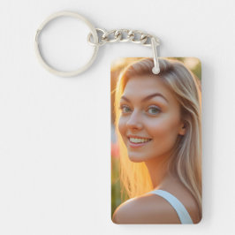 Helenas tropische Flucht: Strandbliss Schlüsselanhänger