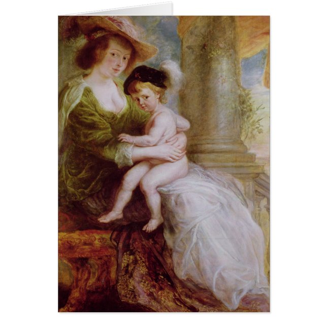 Helene Fourment und ihr Sohn Frans (Vorne)