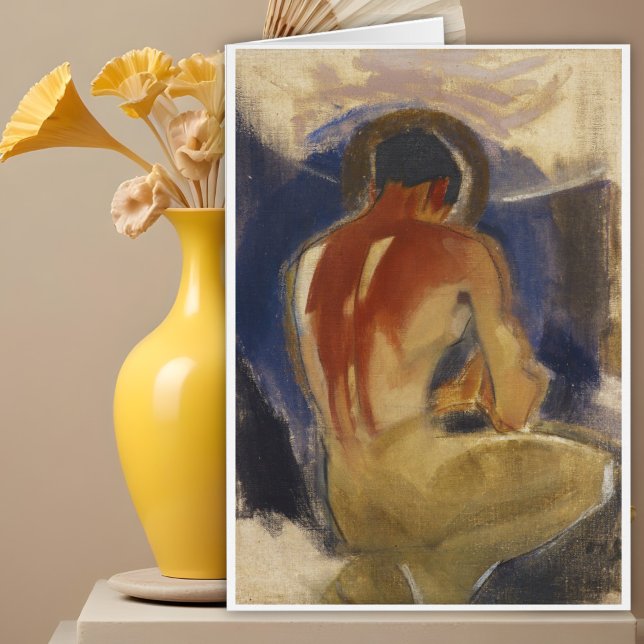 Helene Schjerfbeck am Tor des Paradieses (Von Creator hochgeladen)