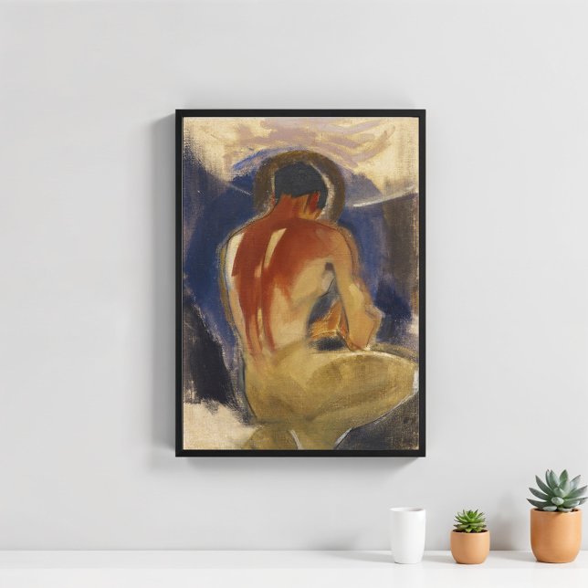 Helene Schjerfbeck am Tor des Paradieses Poster (Von Creator hochgeladen)