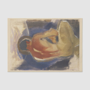 Helene Schjerfbeck am Tor des Paradieses Seidenpapier