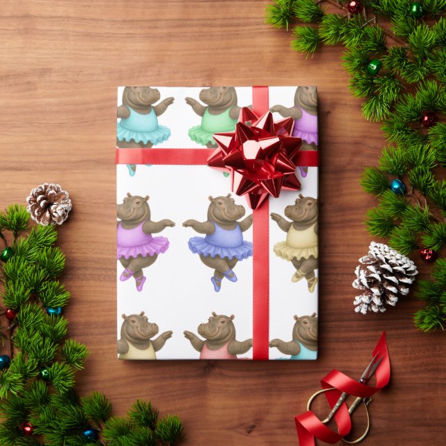 Helene Zirkusartistin Geschenkpapier (Feiertagsgeschenk)