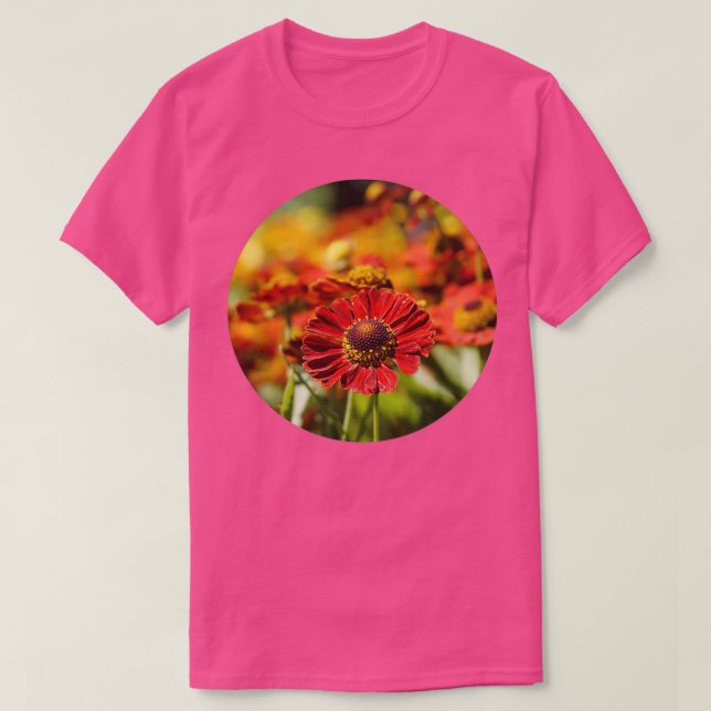 Helenium autumnale Salsa T-Shirt (Design vorne)