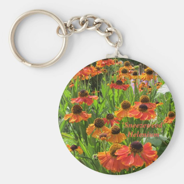 Helenium ‚Sneezeweed‘ Schlüsselanhänger (Vorne)