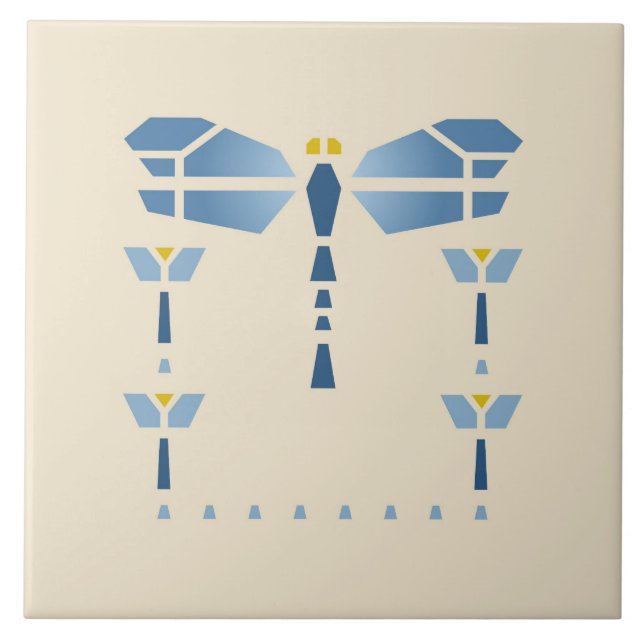 Helenpflege"Libelle " Fliese (Vorderseite)