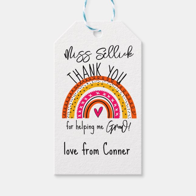 helfen, Geschenkanhänger zu züchten (Vorderseite)