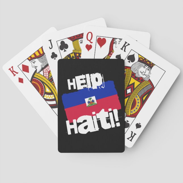 Helfen Sie Haiti! Spielkarten (Rückseite)