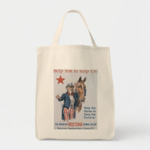 Helfen Sie ihm, den USA zu helfen! Tragetasche