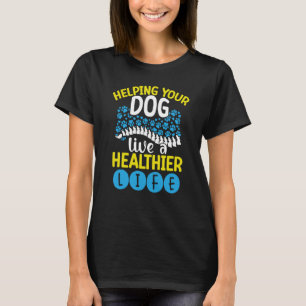 Helfen Sie Ihrem Hund, ein gesünderes Leben in ein T-Shirt