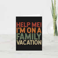 Helfen Sie mir, einen Familienurlaub zu verbringen