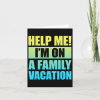 Helfen Sie mir, einen Familienurlaub zu verbringen