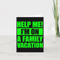 Helfen Sie mir, einen Familienurlaub zu verbringen