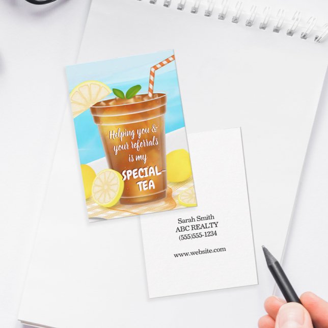 Helfen Sie mir, mein Tee-Pop zu sein Mitteilungskarte (Personalized pop by gift cards)