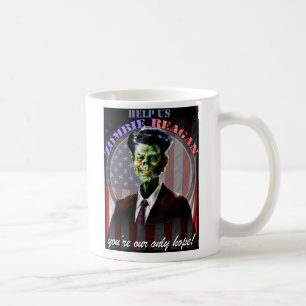 Helfen Sie uns Zombie Reagan! Kaffeetasse