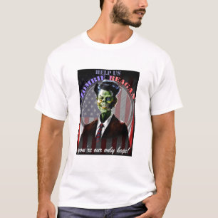 Helfen Sie uns Zombie Reagan! T-Shirt
