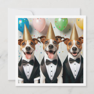 Helfen Sie unserem kleinen Gentleman, unserem Hund Einladung