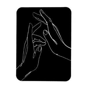 Helfende Hände Magnet